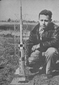 Baltimore's Gerd Nathan tested fiberboard, 3-stage GNX-24 rocket - Airplanes and Rockets