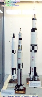 Gemini, Saturn 1B, Saturn V Rockets (Udvar-Hazy) - Airplanes and Rockets