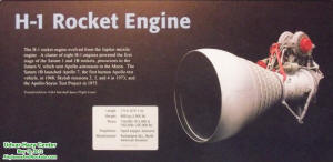 H-1 Rocket Engine (Udvar-Hazy) - Airplanes and Rockets