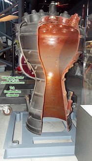 V-2 Rocket Combustion Chamber (Udvar-Hazy) - Airplanes & Rockets