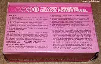 Tower Hobbies Deluxe Power Panel (Instructions) - Airplanes and Rockets