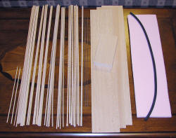 Laser Cut Balsa Sheets for Sopwith Camel by Manzano Laser Works - Airplanes and Rockets
