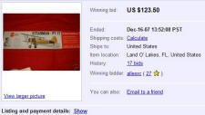 Sterling Stearman biplane on eBay - December 2007 - Airplanes and Rockets
