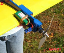 AAR-X1 battery side view - Airplanes and Rockets