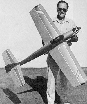 Dragon Fli, Author holds latest in his Fli series, January 1971 AAM - Airplanes and Rockets