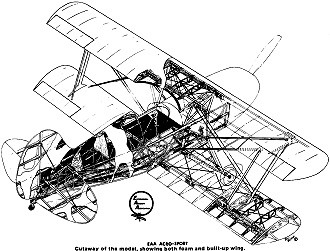 Cutaway of the Full-Scale Acro-Sport - Airplanes and Rockets