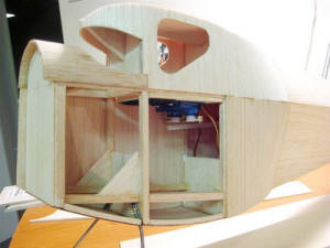 Steve S.'s So-Long, Close-up Detail of Servo Installation - Airplanes and Rockets