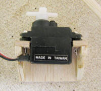 Servo Mounting Sopwith Camel  - Airplanes and Rockets