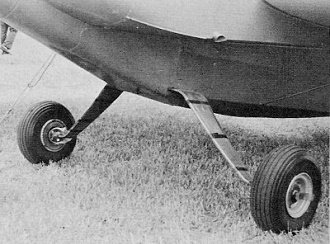 "Witt's V" Formula Racer, Landing Gear - Airplanes and Rockets