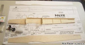Ace Pacer under construction by Steve S. - Airplanes and Rockets