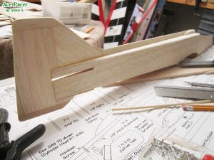 Pacer vertical fin and rudder - Airplanes and Rockets