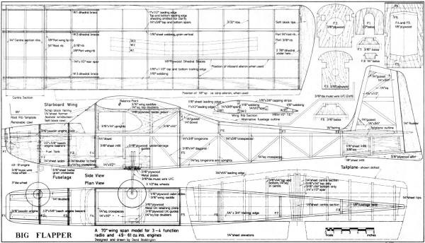 Big Flapper Plans - Airplanes and Rockets