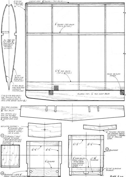 Mini-Mono Plans (Plate 3) - Airplanes and Rockets