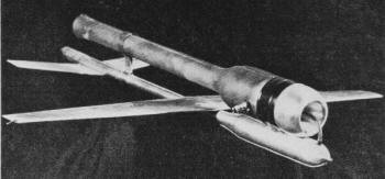 Old Ironsides Dynajet-powered Jet Speed model (front) - Airplanes and Rockets