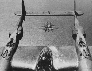 Twin tail booms allowed excellent streamlining of the engine - Airplanes & Rockets