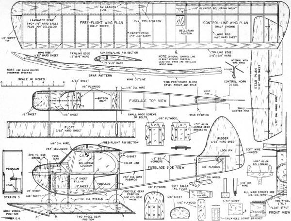 Pendulum Pete Plans - Airplanes and Rockets