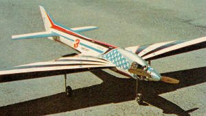 With all-balsa construction, this bird can weigh only 6 1/2 lb. - Airplanes and Rockets