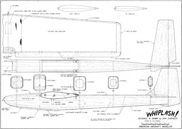 Whiplash Plans - Airplanes and Rockets