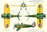P-38 Peashooter 3-View - Airplanes and Rockets