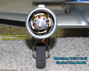 Right thrust apparent in starboard nacelle view - Airplanes and Rockets