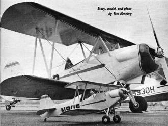 Frank Smith's Miniplanes, January 1961 American Modeler Magazine - Airplanes and Rockets