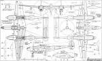 P-38 Lightning 3-View - Airplanes and Rockets