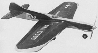 This small "Shark" was built by John Peck - Airplanes and Rockets