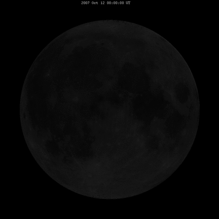 Lunar Libration with Phases Animation from TomRuen - Airplanes and Rockets