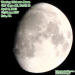 Waxing Gibbous Moon, 4-2-1202, Erie, PA - Airplanes and Rockets