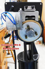 Criterion RV-6 Dynascope (restored) Clock Drive - Airplanes and Rockets"
