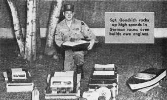 Sgt. Goodrich racks up high speeds in German races - Airplanes and Rockets