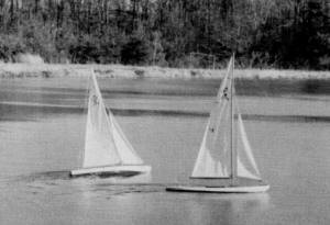 Tacking to starboard for Critter R/C Sailboat - Airplanes and Rockets