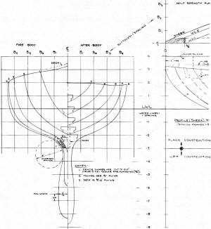 Hull ribs for Critter R/C Sailboat - Airplanes and Rockets