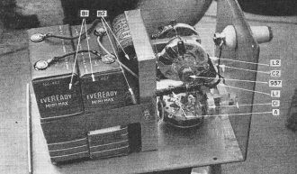 Internal view of transmitter control unit - Airplanes and Rockets