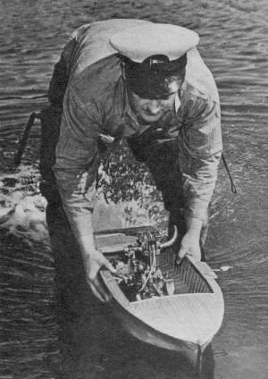 Gas engines power the boats - Airplanes and Rockets