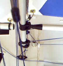 Thunder Tiger Victoria RC Sailboat - mainsail tack and head attachment modification - Airplanes and Rockets
