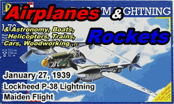 Day in History Logo - Airplanes and Rockets