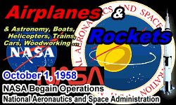 Day in History Logo - Airplanes and Rockets