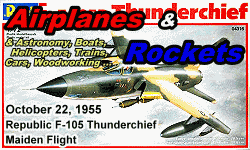 Day in History Logo - Airplanes and Rockets