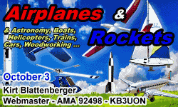 Day in History Logo - Airplanes and Rockets