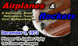 Day in History Logo - Airplanes and Rockets