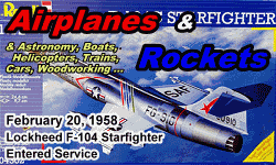 Day in History Logo - Airplanes and Rockets