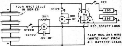 Batery wiring diagram - Airplanes and Rockets