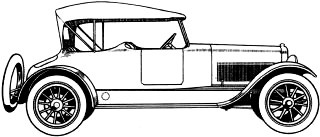 1919 model Chandler (1912-1929) - Airplanes and Rockets