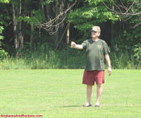 Ron Basin from Conneaut, OH, Bean Hill Flyers - Airplanes and Rockets