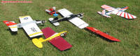 Staging area at Bean Hill Flyers July 2011 Fly-In, #4 - Airplanes and Rockets