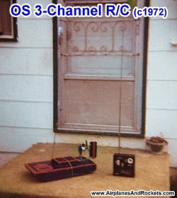 OS Digital 3-Channel Radio Control System - Airplanes and Rockets