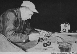 Author-experimenter John Worth - Airplanes and Rockets