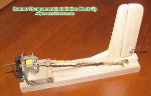 Bonner Specialties Escapemt Installation Mock-UpMay 1972 American Aircraft Modeler
