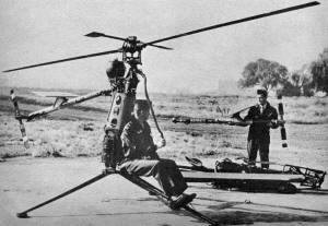 Gyrenes Pocket Copter, May 1957 American Modeler Magazine - Airplanes and Rockets